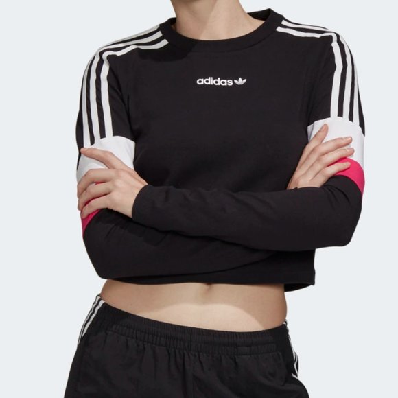 cropped tee adidas cropped tee adidas